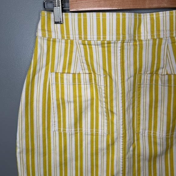NWT LOFT Striped Pocket Shift Skirt - Picture 8 of 12